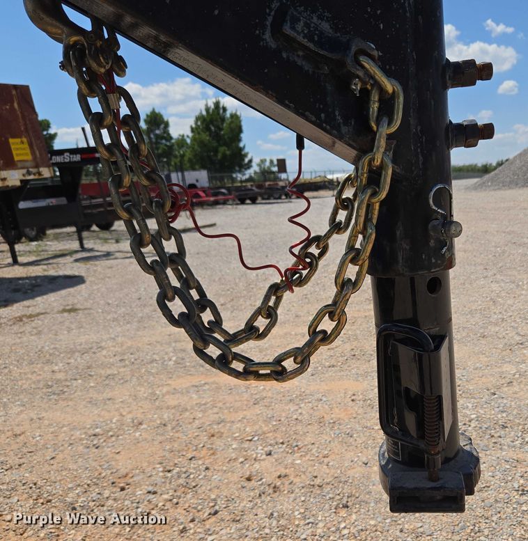 image for item EU3624 2018 Texas Pride EQ722214KGN equipment trailer