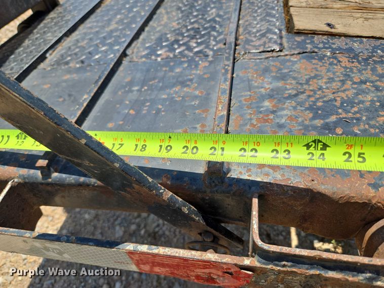 image for item EU3624 2018 Texas Pride EQ722214KGN equipment trailer