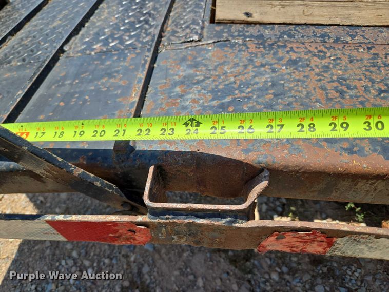 image for item EU3624 2018 Texas Pride EQ722214KGN equipment trailer