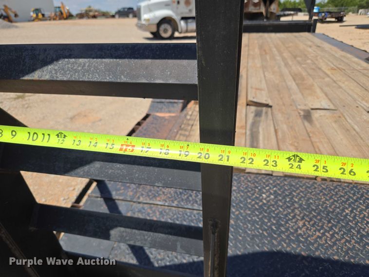 image for item EU3624 2018 Texas Pride EQ722214KGN equipment trailer