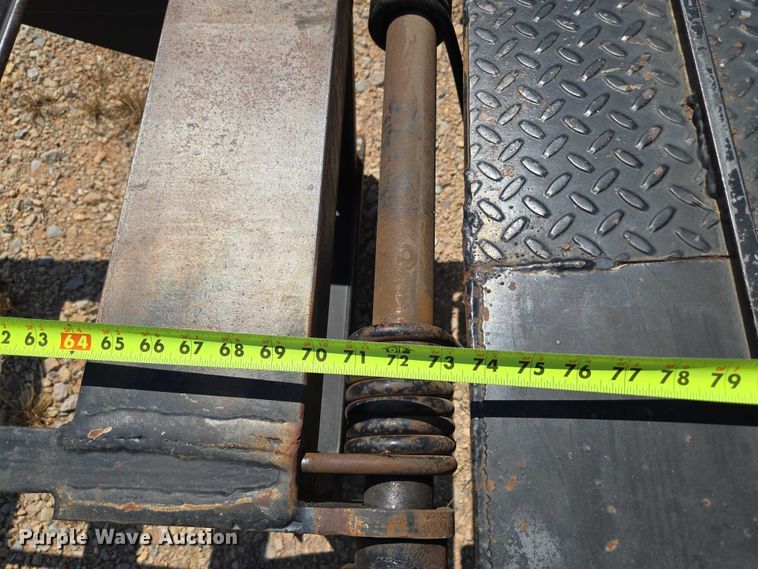 image for item EU3624 2018 Texas Pride EQ722214KGN equipment trailer