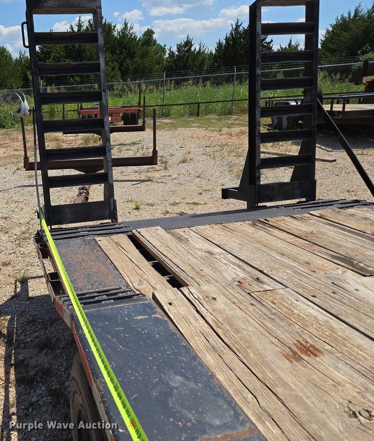 image for item EU3624 2018 Texas Pride EQ722214KGN equipment trailer