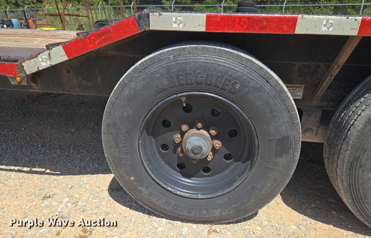image for item EU3624 2018 Texas Pride EQ722214KGN equipment trailer