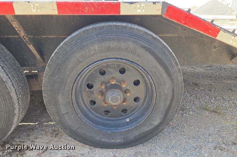 image for item EU3624 2018 Texas Pride EQ722214KGN equipment trailer