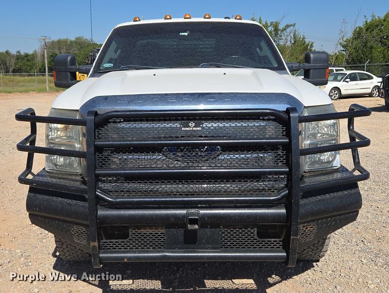 image for item EU3629 2011 Ford F350 Super Duty SuperCab utility bed pickup truck