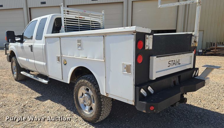 image for item EU3629 2011 Ford F350 Super Duty SuperCab utility bed pickup truck