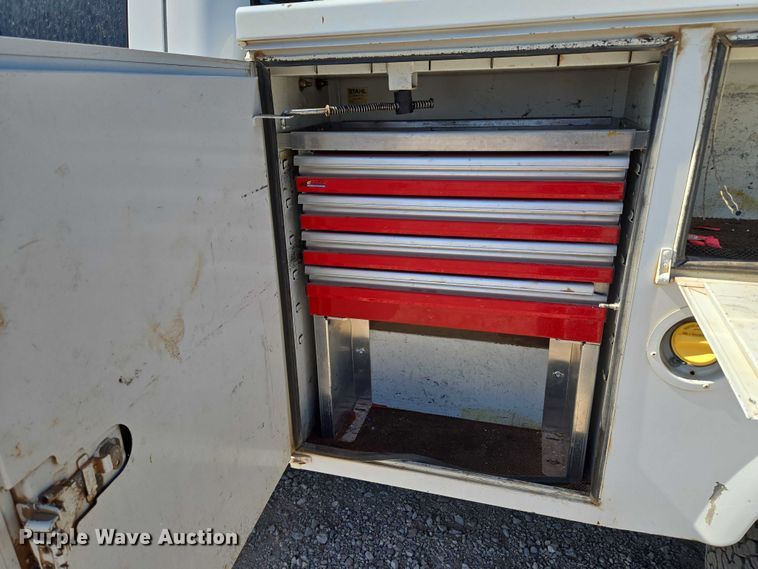 image for item EU3629 2011 Ford F350 Super Duty SuperCab utility bed pickup truck