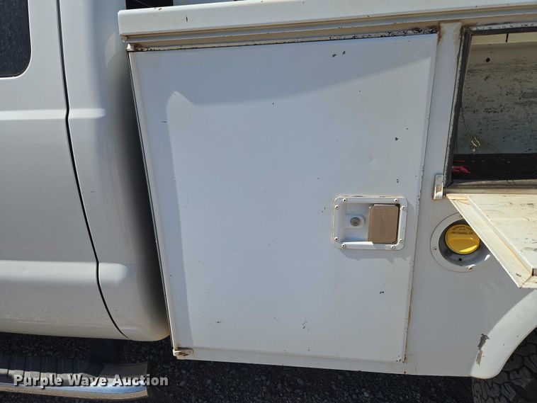 image for item EU3629 2011 Ford F350 Super Duty SuperCab utility bed pickup truck