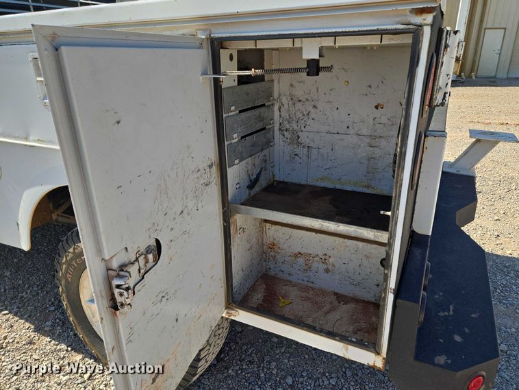 image for item EU3629 2011 Ford F350 Super Duty SuperCab utility bed pickup truck