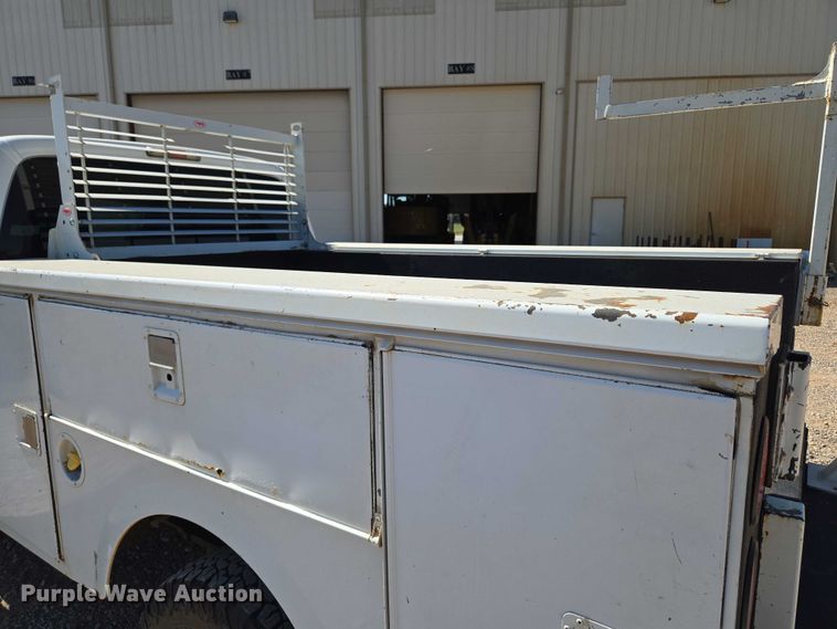 image for item EU3629 2011 Ford F350 Super Duty SuperCab utility bed pickup truck