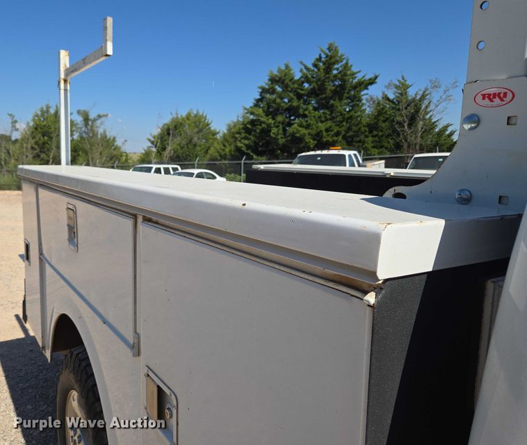 image for item EU3629 2011 Ford F350 Super Duty SuperCab utility bed pickup truck