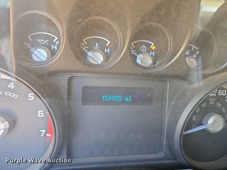 image for item EU3629 2011 Ford F350 Super Duty SuperCab utility bed pickup truck