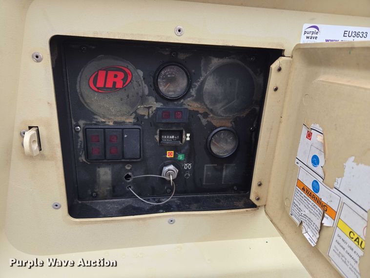 image for item EU3633 2005 Ingersoll Rand P185WIR air compressor