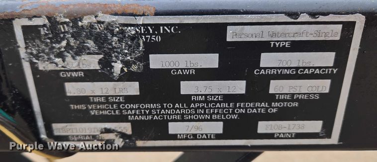 image for item EU3643 Sea Doo Bombardier personal watercraft