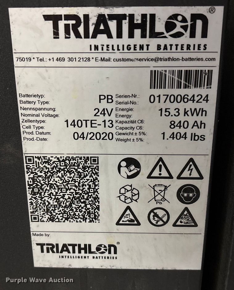 image for item EU4508 2020 Crown PC4500-80 pallet jack