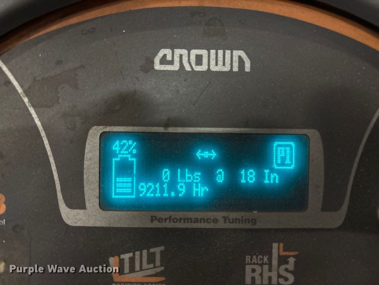 image for item EU4510 2017 Crown RM6095S-45 reach truck