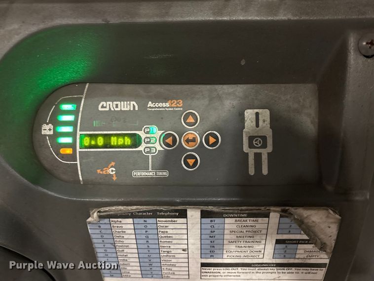 image for item EU4521 2018 Crown SP4050-30 order picker