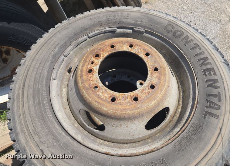 image for item EV1613 225/70R19.5 tires and wheels