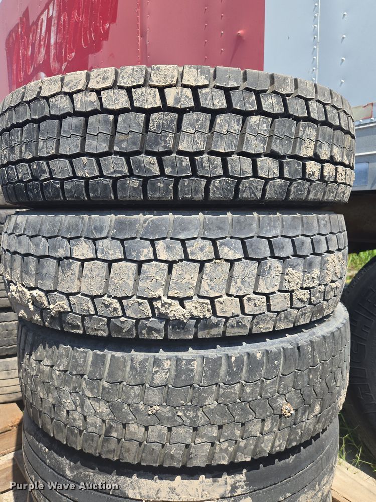 image for item EV1613 225/70R19.5 tires and wheels