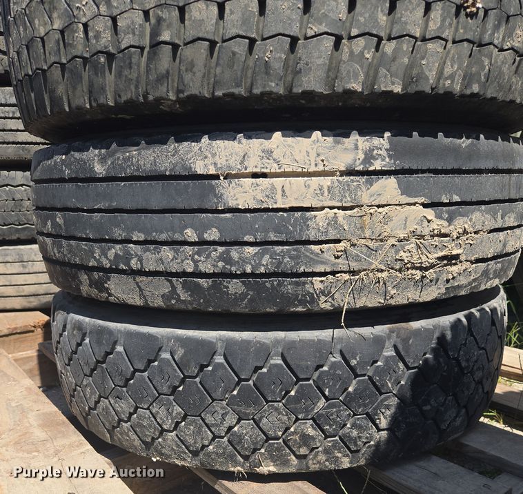 image for item EV1613 225/70R19.5 tires and wheels