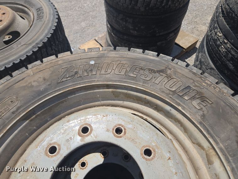 image for item EV1613 225/70R19.5 tires and wheels