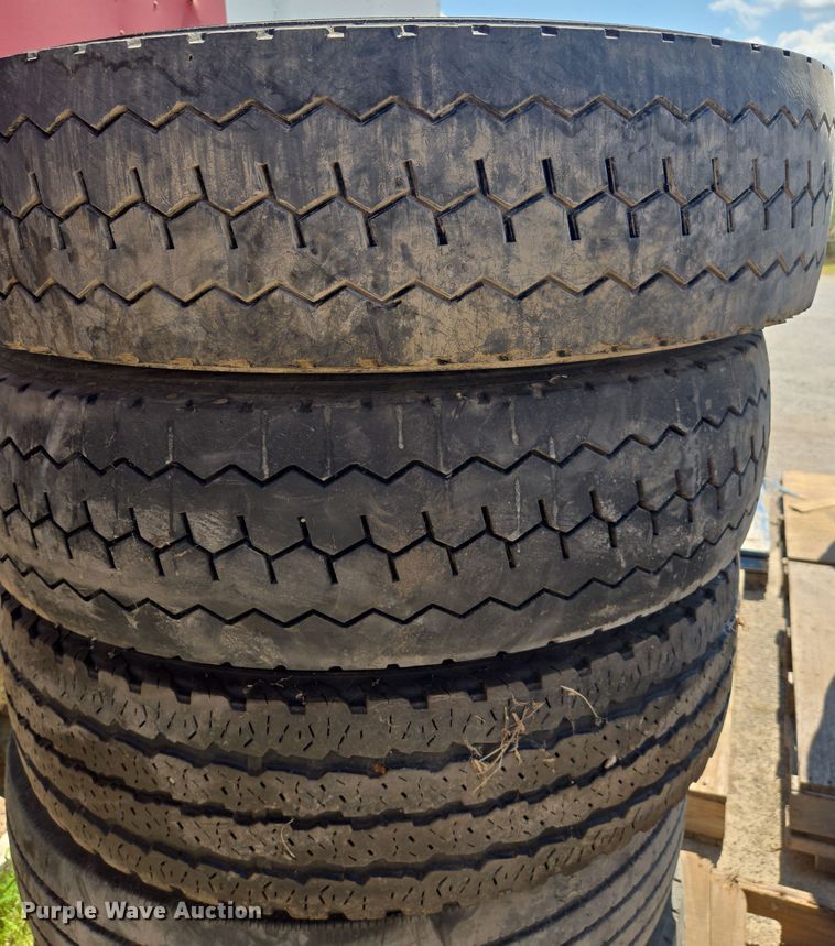 image for item EV1613 225/70R19.5 tires and wheels