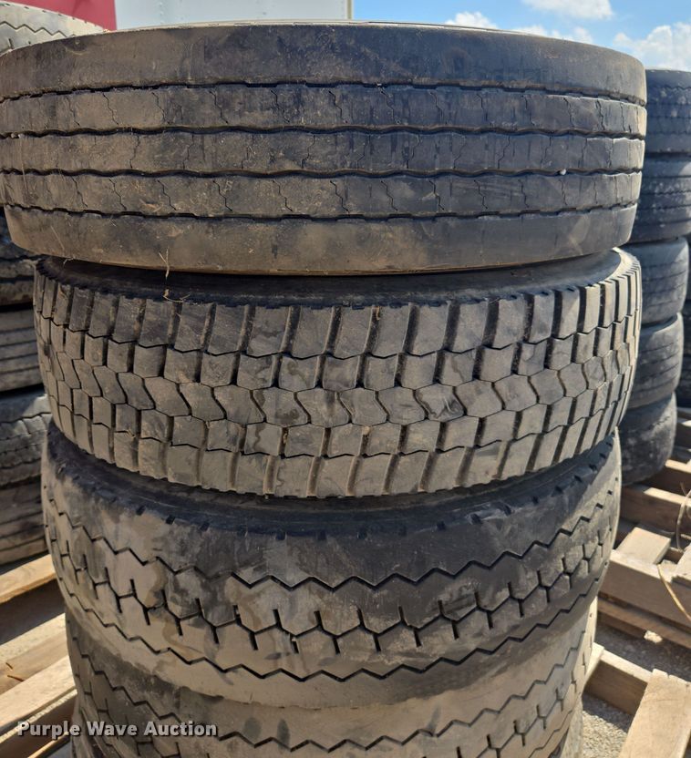 image for item EV1613 225/70R19.5 tires and wheels