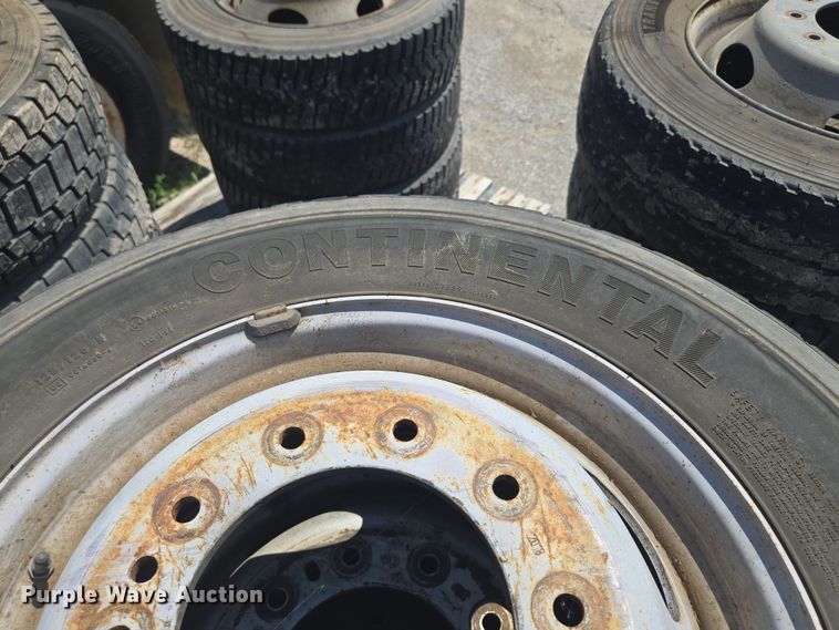 image for item EV1613 225/70R19.5 tires and wheels