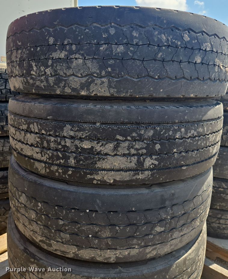 image for item EV1613 225/70R19.5 tires and wheels