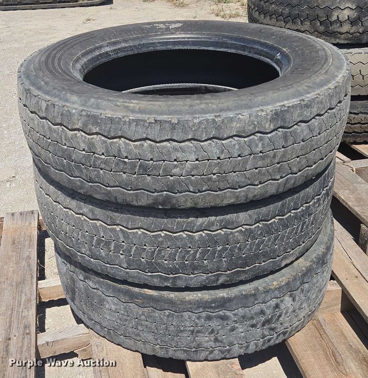 image for item EV1613 225/70R19.5 tires and wheels