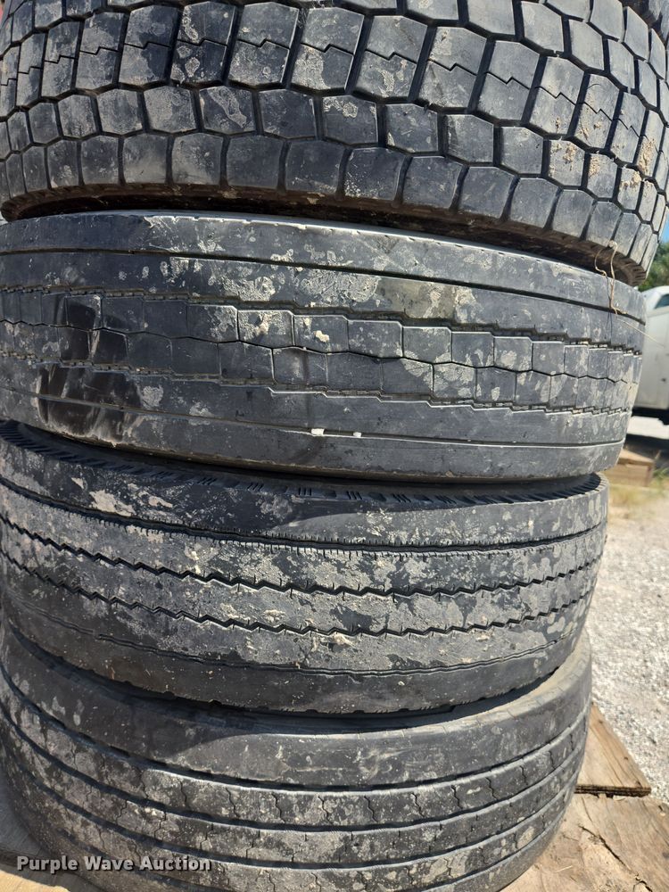 image for item EV1613 225/70R19.5 tires and wheels