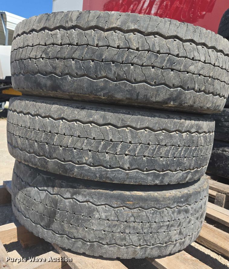 image for item EV1613 225/70R19.5 tires and wheels