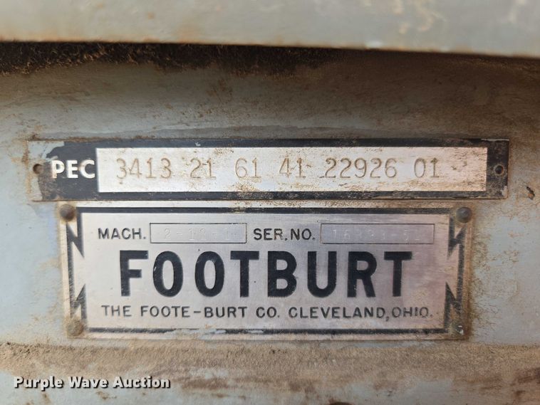 image for item EV1706 Footburt drill press