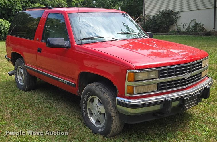 image for item EV1713 1993 Chevrolet K1500 Blazer SUV