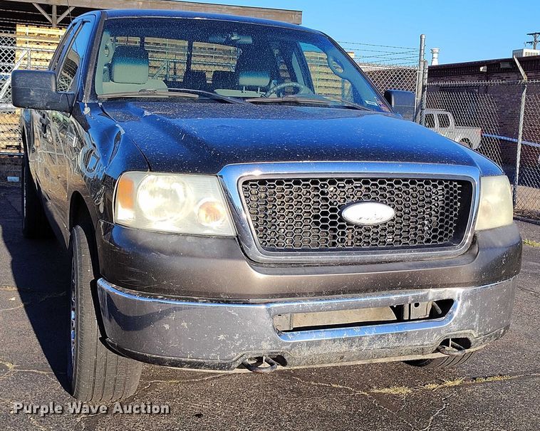 image for item IP9654 2008 Ford F150 SuperCab pickup truck