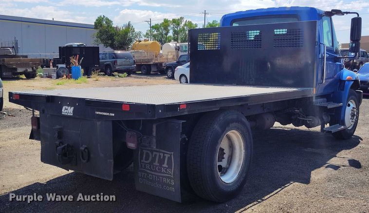 image for item IP9659 2012 International 4300 DuraStar flatbed truck