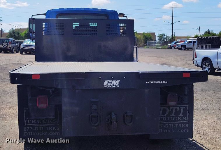 image for item IP9659 2012 International 4300 DuraStar flatbed truck