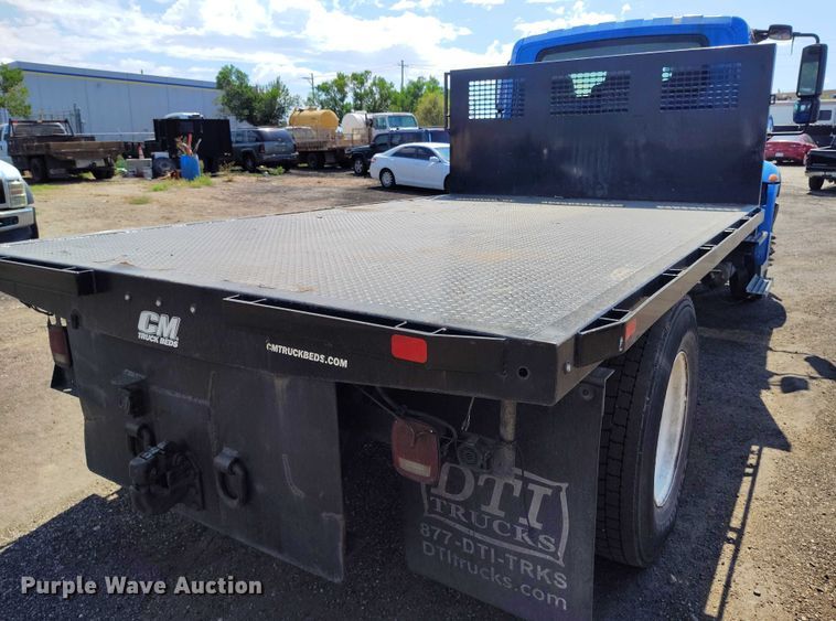 image for item IP9659 2012 International 4300 DuraStar flatbed truck