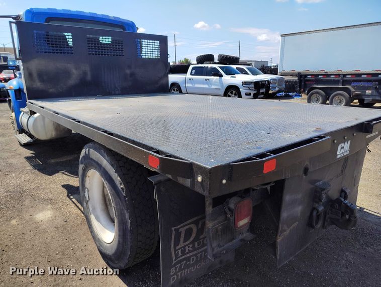 image for item IP9659 2012 International 4300 DuraStar flatbed truck