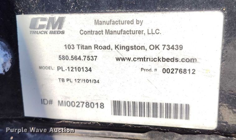 image for item IP9659 2012 International 4300 DuraStar flatbed truck