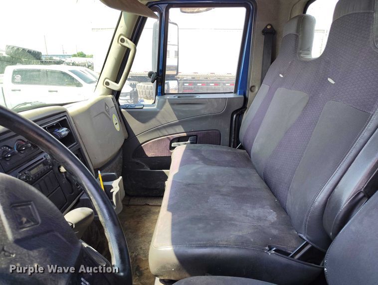 image for item IP9659 2012 International 4300 DuraStar flatbed truck