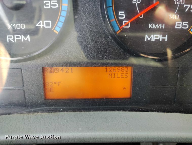 image for item IP9659 2012 International 4300 DuraStar flatbed truck