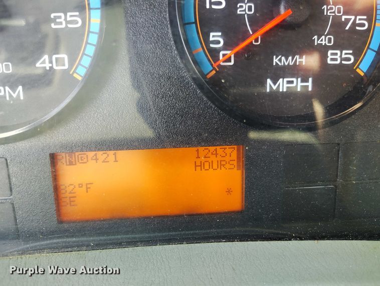 image for item IP9659 2012 International 4300 DuraStar flatbed truck