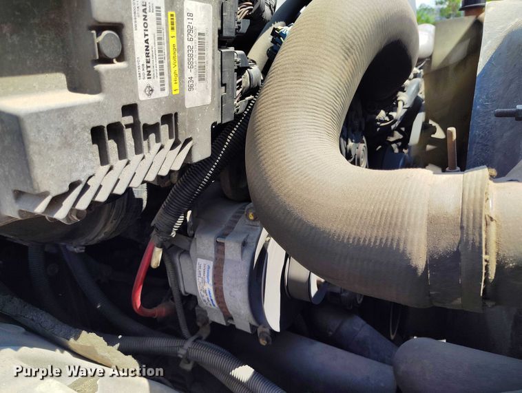 image for item IP9659 2012 International 4300 DuraStar flatbed truck