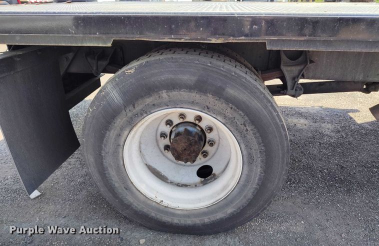 image for item IP9659 2012 International 4300 DuraStar flatbed truck