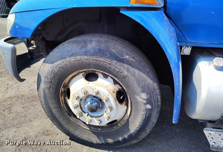 image for item IP9659 2012 International 4300 DuraStar flatbed truck