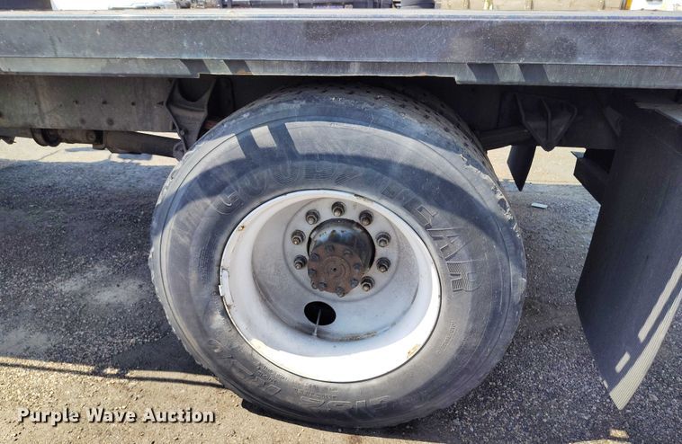 image for item IP9659 2012 International 4300 DuraStar flatbed truck