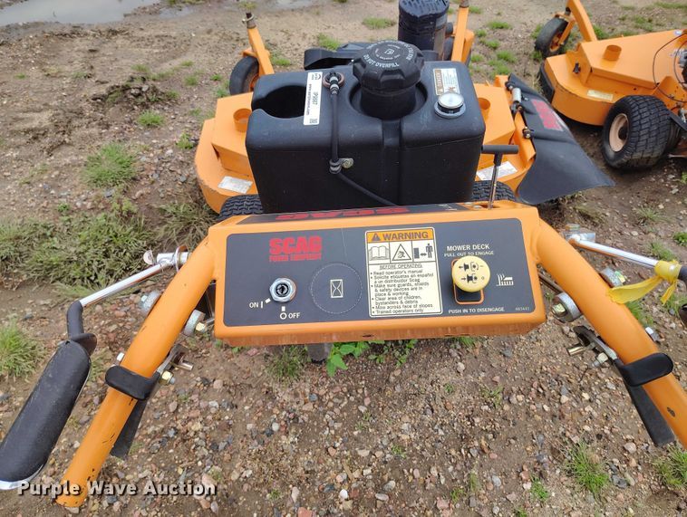 image for item IP9687 (2) Scag SW48V-14FS ZTR lawn mowers