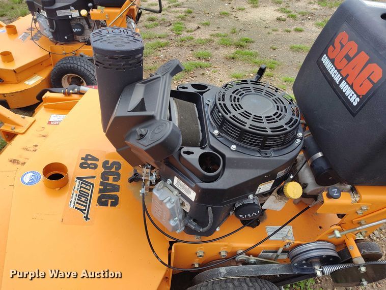 image for item IP9687 (2) Scag SW48V-14FS ZTR lawn mowers