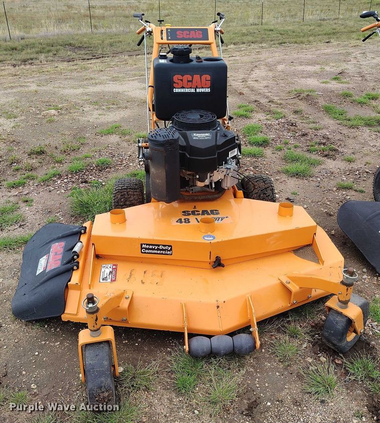 image for item IP9687 (2) Scag SW48V-14FS ZTR lawn mowers